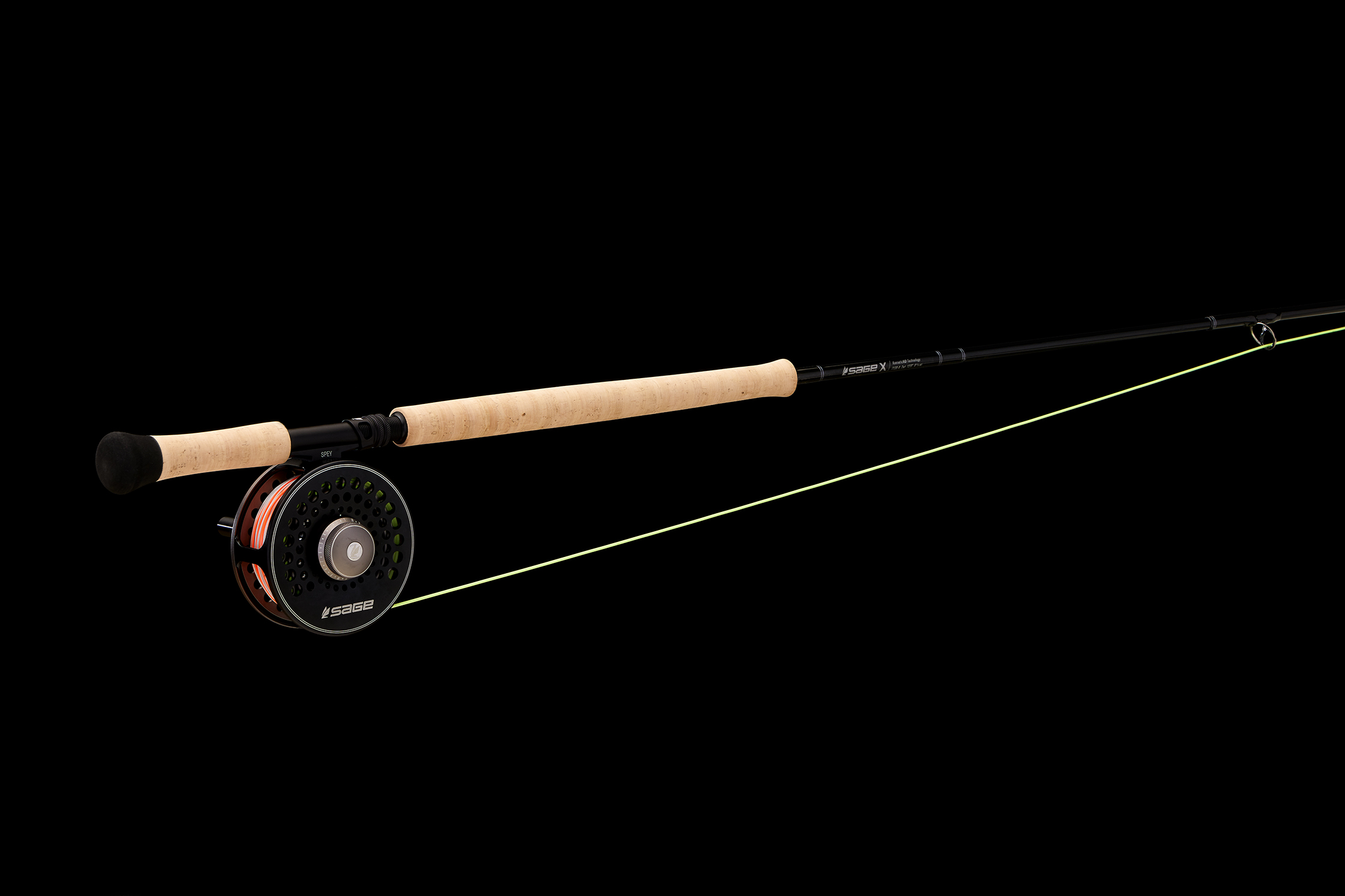 Fly rod product photography