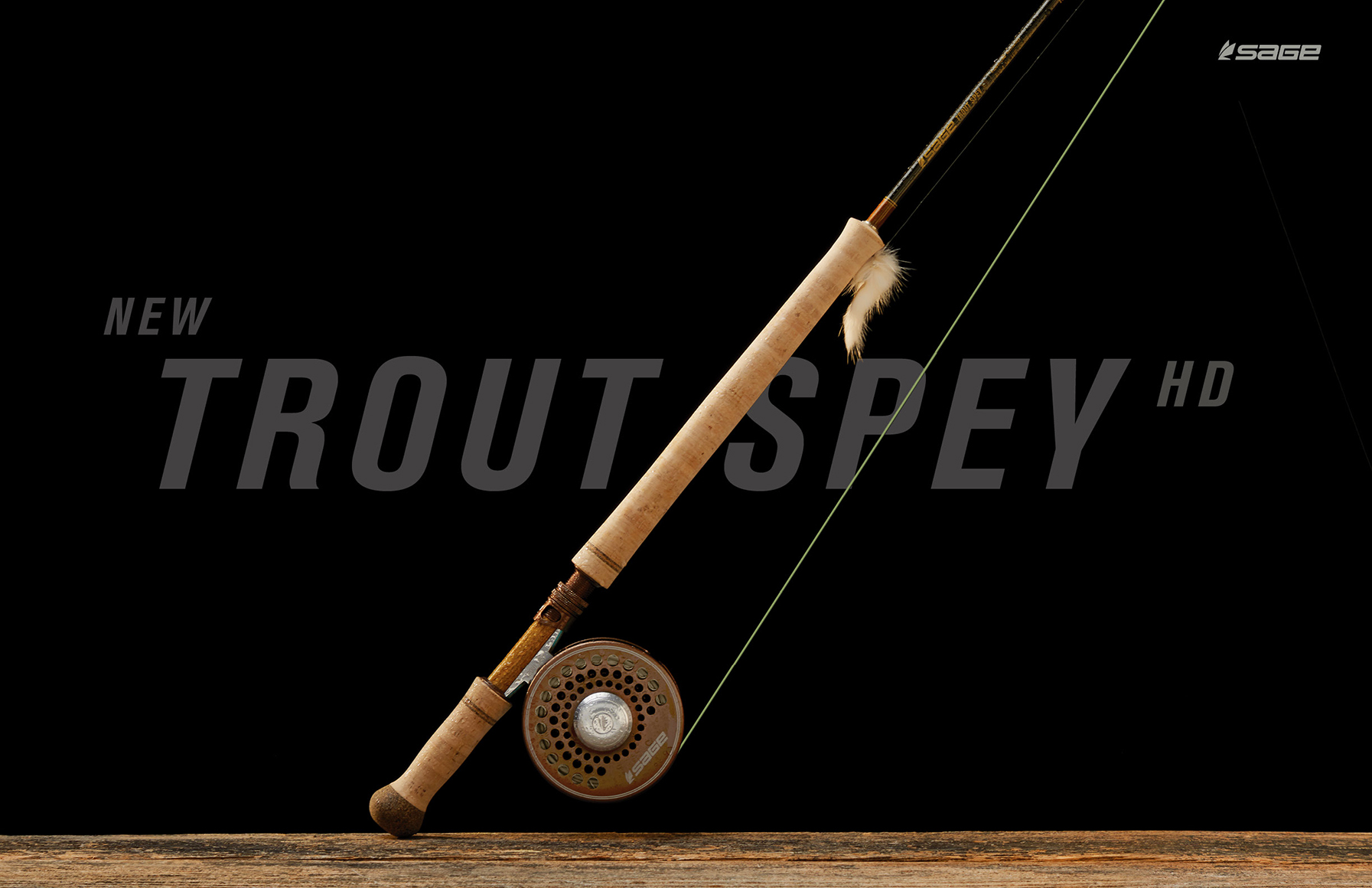 Studio Product Photography Ad Sage Trout