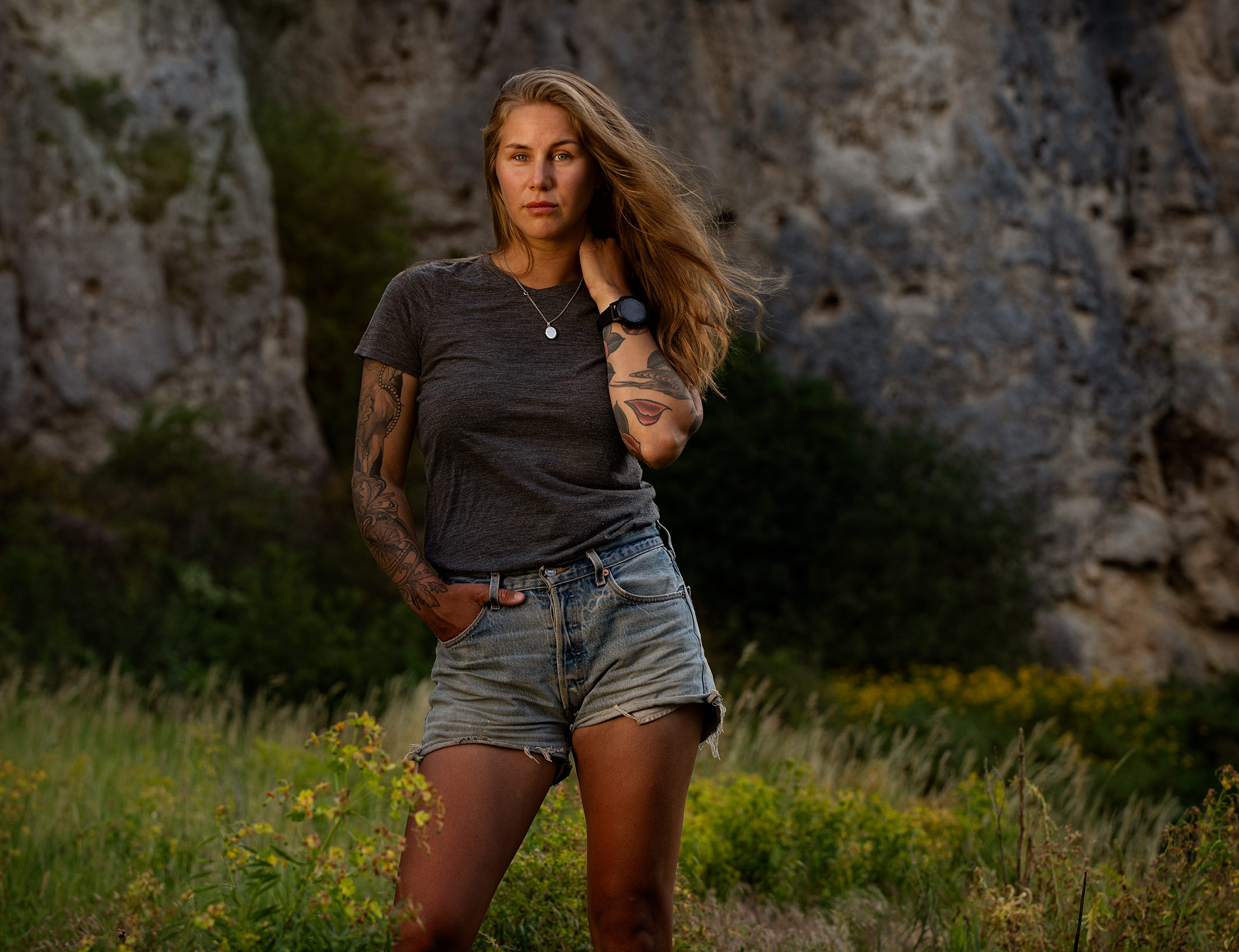 Girl portrait outdoor